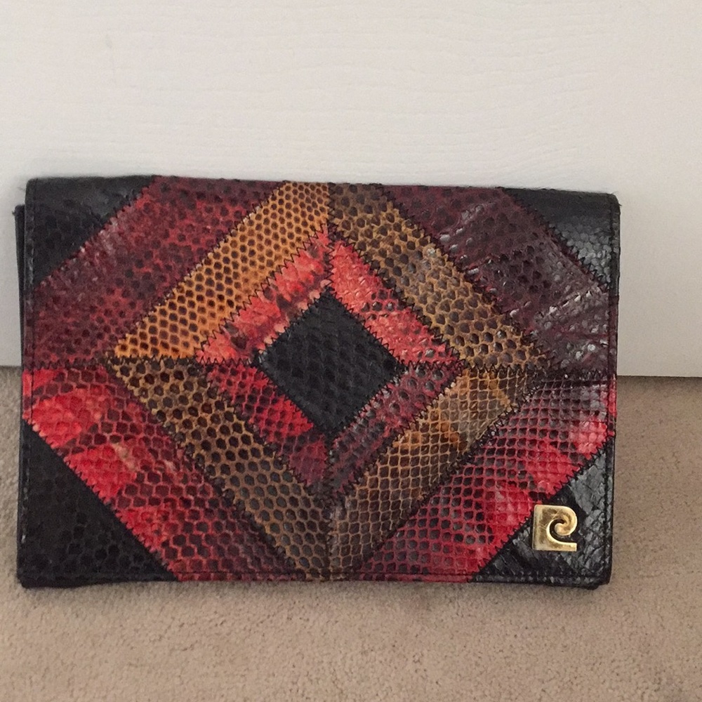 Vintage Genuine Snake Skin Handbag